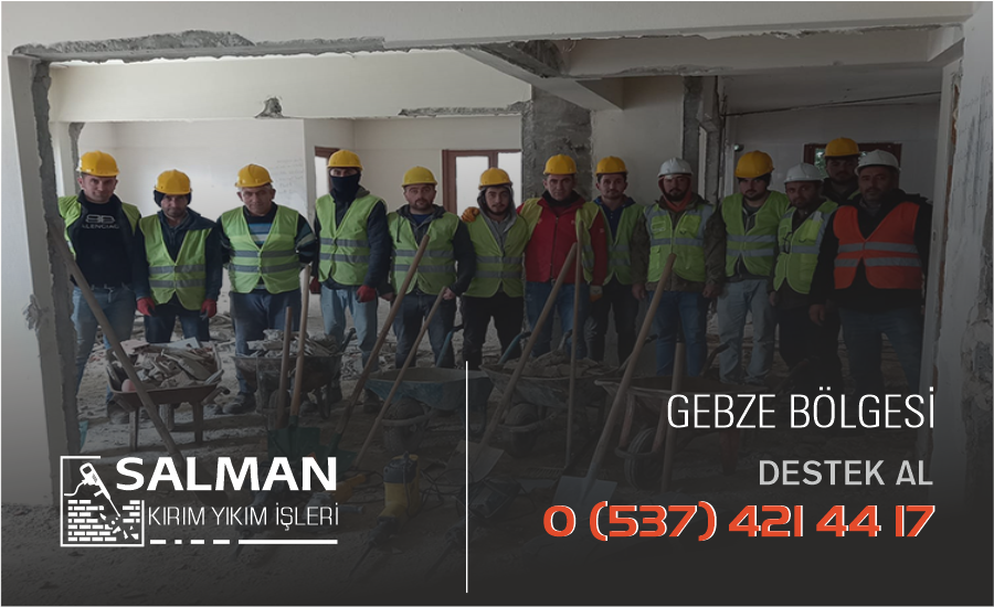 Gebze Yıkım Kırım İşleri