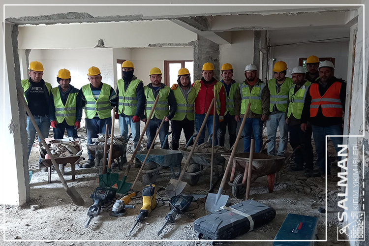 Güçlendirme Kırım Yıkım İşleri