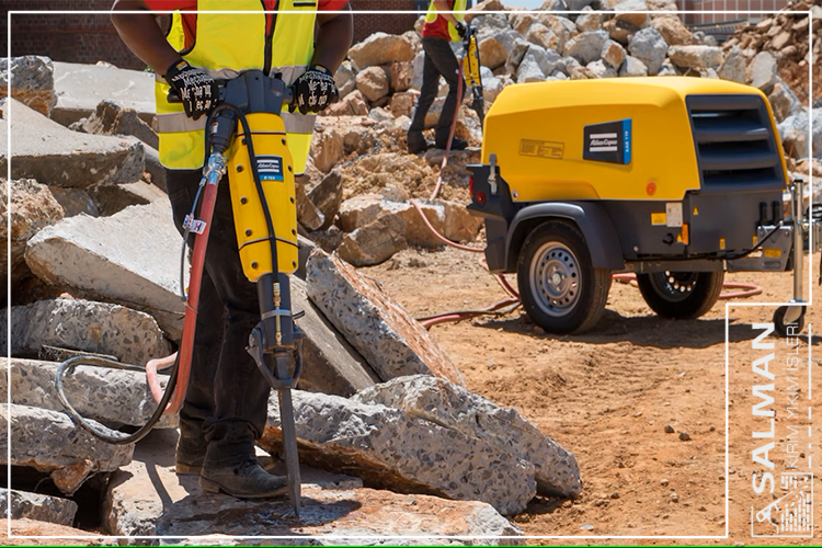 Kompresörlü Yıkım Kırım Çalışmaları